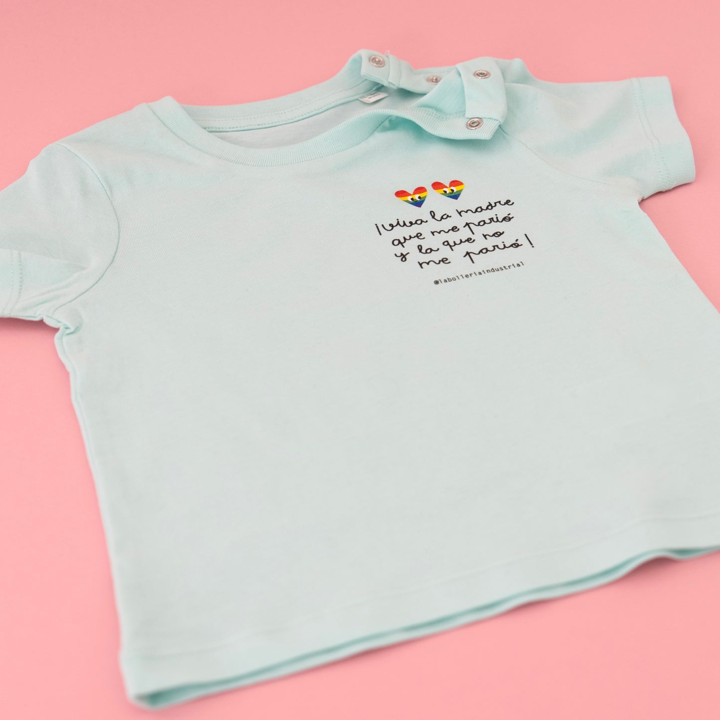 Camiseta infantil ¡Viva la madre que me parió y la que no me parió!